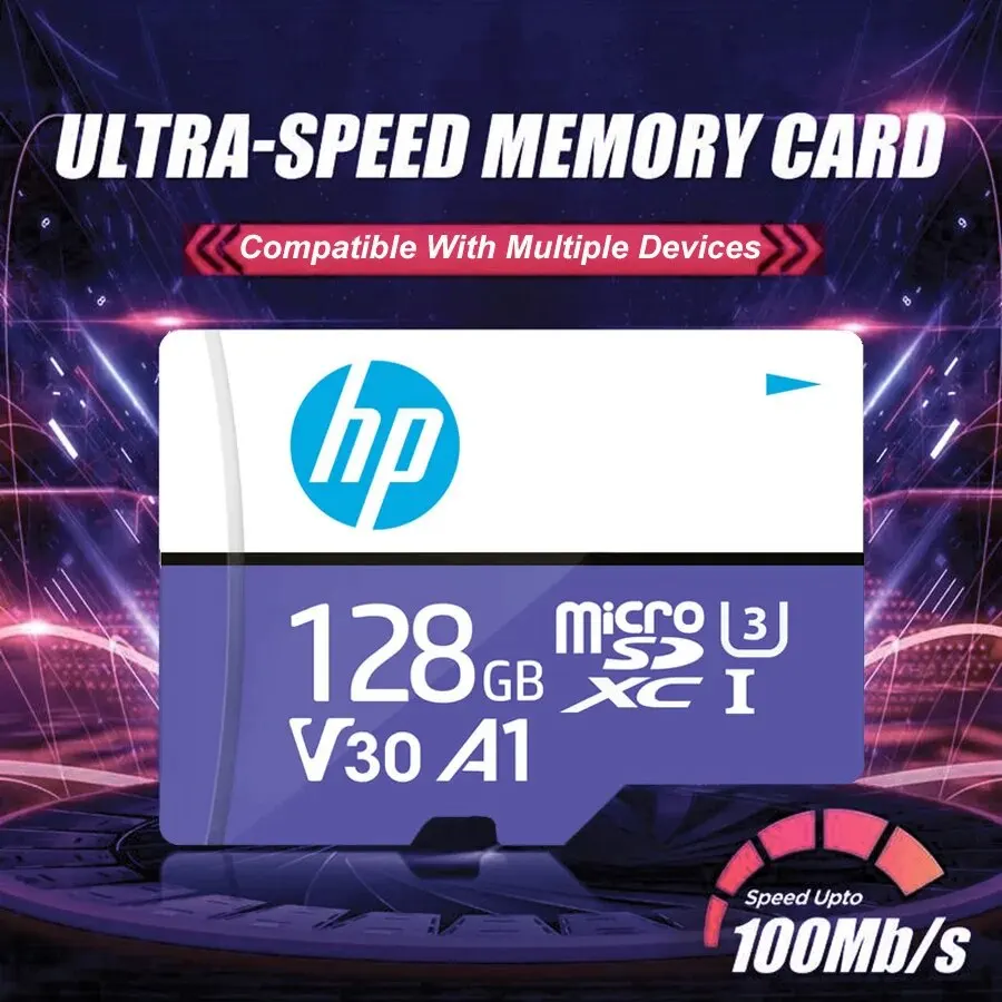 HP 128GB Micro SD Memory Card