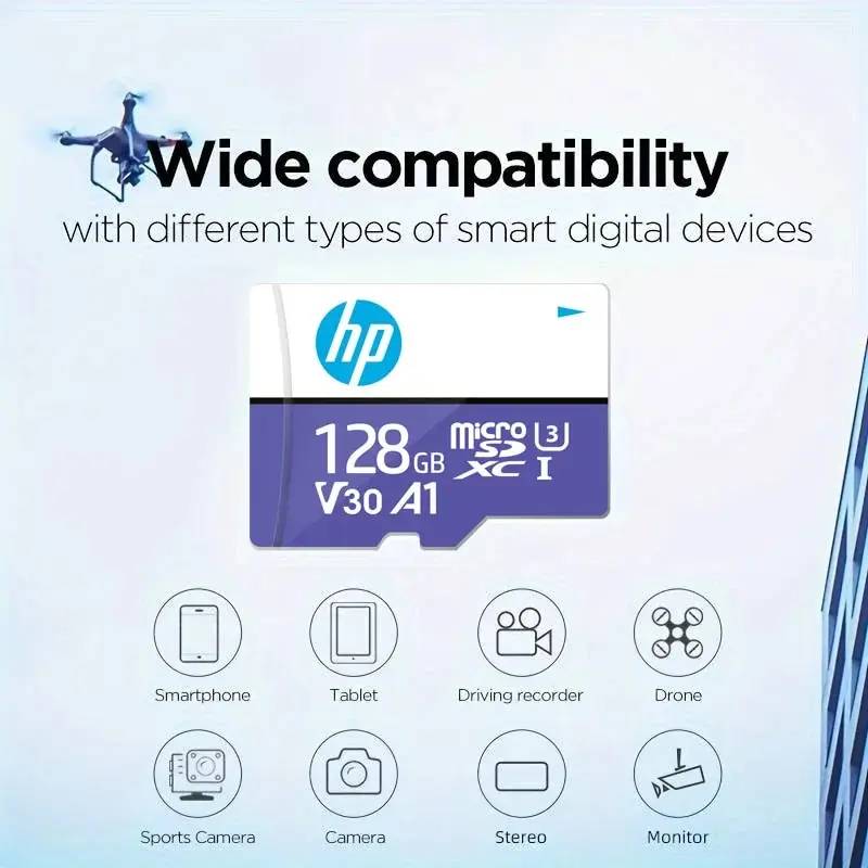 HP 128GB Micro SD Memory Card