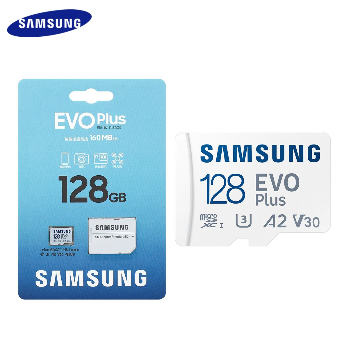 Micro SD SAMSUNG 128GB EVO PLUS Memory Card